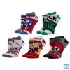 Bioworld Marvel: Chibi Avengers - 5 Pair Ankle Socks Merch