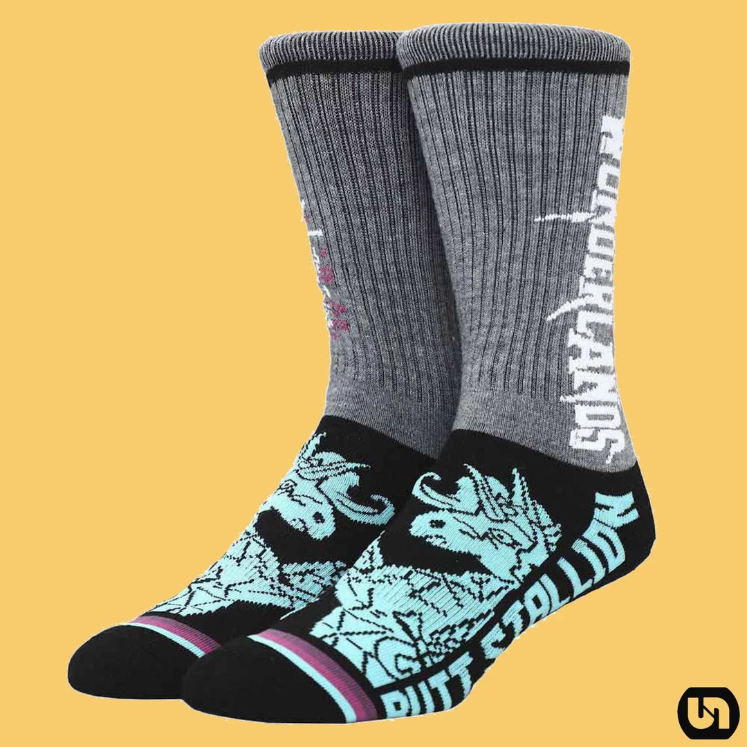 Bioworld Tiny Tina's Wonderlands: Crew Socks Merch 3 Bioworld Tiny Tina's Wonderlands: Crew Socks Merch