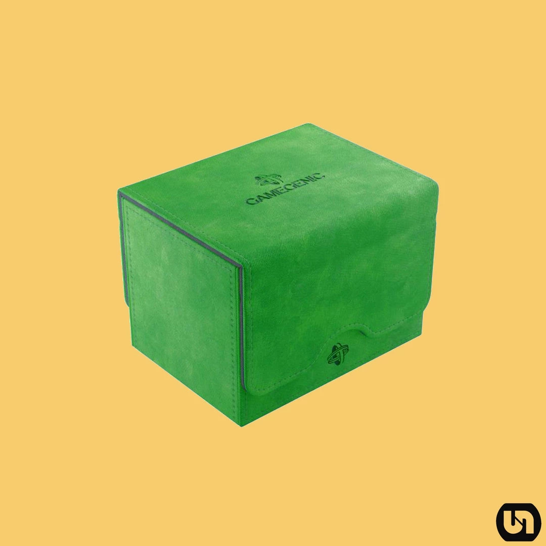 Asmodee Supplies Gamegenic: Sidekick Deck Box 100plus - Green 3 Asmodee Supplies Gamegenic: Sidekick Deck Box 100plus - Green