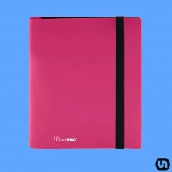 Ultra Pro: Eclipse 4-Pocket Pro-Binder - Hot Pink Supplies