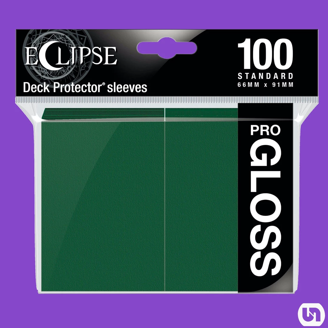Supplies Ultra Pro: Eclipse PRO Gloss Deck Protector Sleeves - Green 100ct 3 Supplies Ultra Pro: Eclipse PRO Gloss Deck Protector Sleeves - Green 100ct