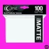 Supplies Ultra Pro: Eclipse PRO Matte Deck Protector Sleeves - White 100ct