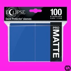 Ultra Pro: Eclipse PRO Matte Deck Protector Sleeves - Blue 100ct