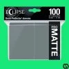 Supplies Ultra Pro: Eclipse PRO Matte Deck Protector Sleeves - Smoke Grey 100ct