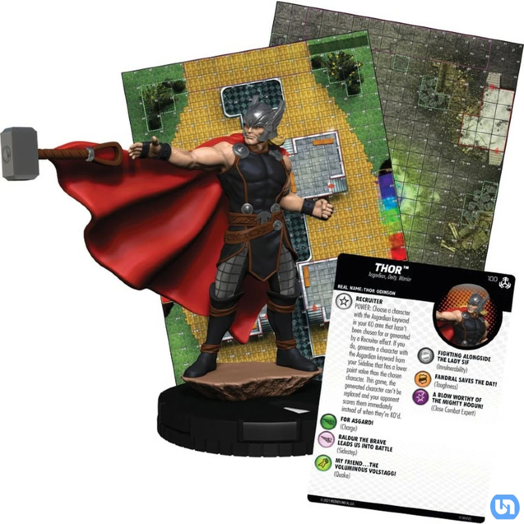 Wizkids Marvel HeroClix: Avengers War Of The Realms Play At Home Kit 3 Wizkids Marvel HeroClix: Avengers War Of The Realms Play At Home Kit