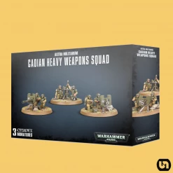 Games Workshop Warhammer: 40,000 - Cadian Heavy Weapon Squad