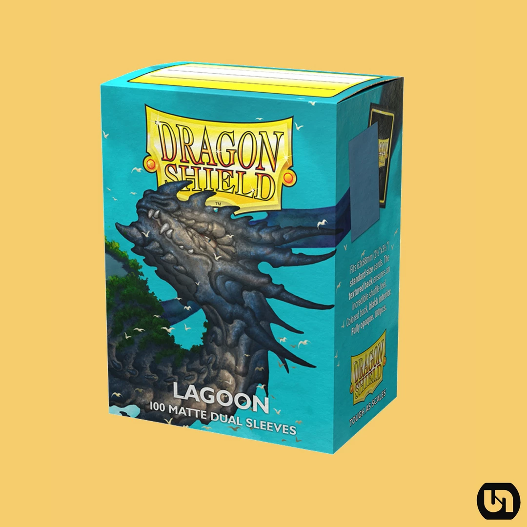 Arcane Tinman Supplies Dragon Shield: Dual Matte Sleeves - Lagoon (100ct) 3 Arcane Tinman Supplies Dragon Shield: Dual Matte Sleeves - Lagoon (100ct)