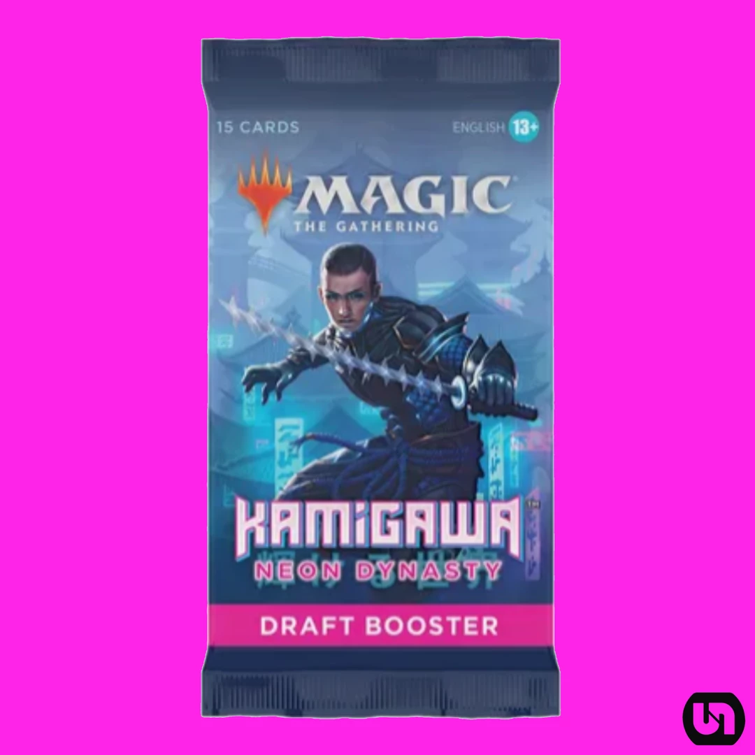 Wizards Of The Coast TCGs Magic The Gathering: Kamigawa - Neon Dynasty Draft Booster Pack 3 Wizards Of The Coast TCGs Magic The Gathering: Kamigawa - Neon Dynasty Draft Booster Pack