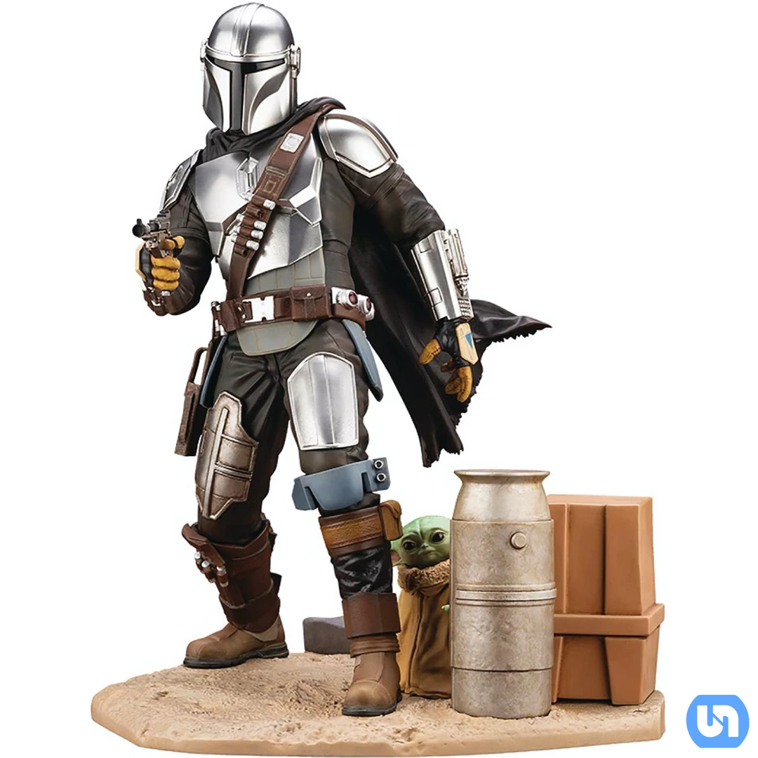Kotobukiya Star Wars: The Mandalorian & The Child Statue Toys & Figures 3 Kotobukiya Star Wars: The Mandalorian & The Child Statue Toys & Figures