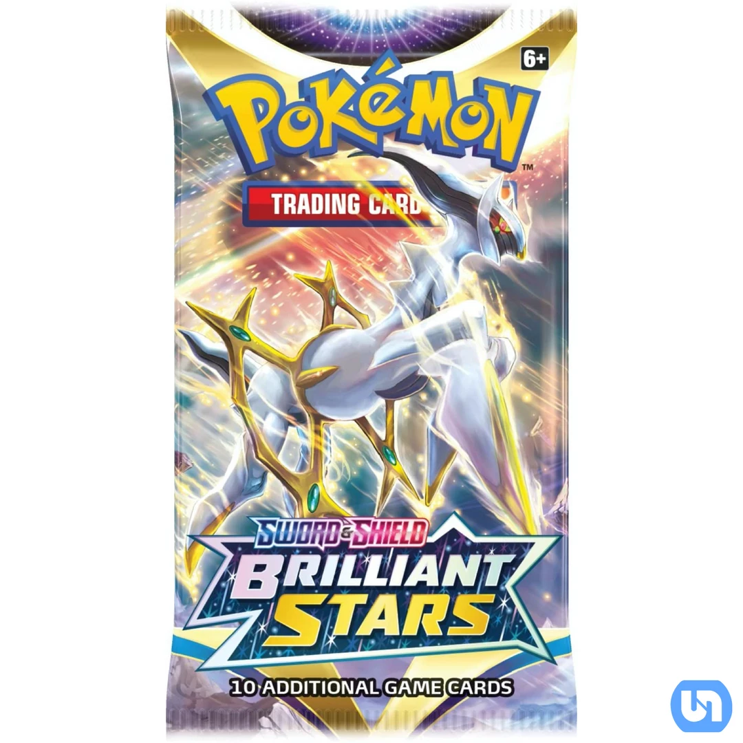 Pokemon TCG: Sword & Shield - Brilliant Stars Booster Pack 3 Pokemon TCG: Sword & Shield - Brilliant Stars Booster Pack