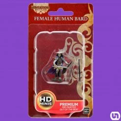 Wizkids Miniatures Pathfinder: Battles Premium Painted Miniature - Female Human Bard