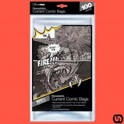 Supplies Ultra Pro: Current Size (6-7/8" X 10-1/2") Resealable Comic Bags - 100ct