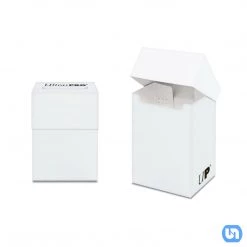 Ultra Pro: PRO 80+ Deck Box - White Supplies