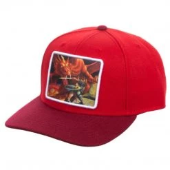 Bioworld Dungeons & Dragons: Sublimated Patch Pre-Curved Bill Snapback