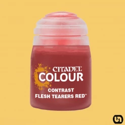 Games Workshop Warhammer: Citadel Colour - Contrast - Flesh Tearers Red Miniatures