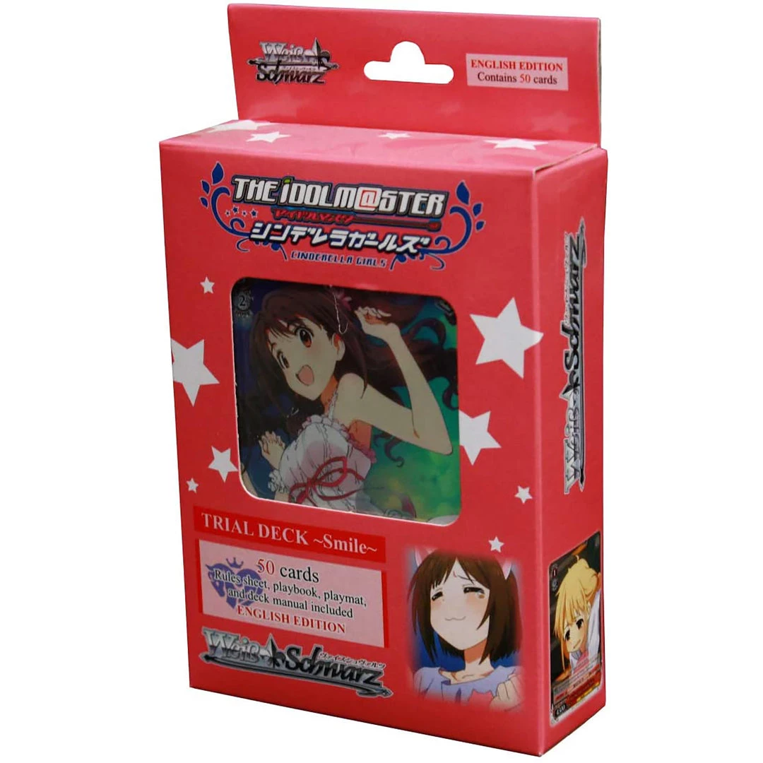BushiRoad Weiss Schwarz: The Idolm@ster Cinderella Girls Smile - Trial Deck TCGs 3 BushiRoad Weiss Schwarz: The Idolm@ster Cinderella Girls Smile - Trial Deck TCGs