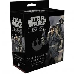 Fantasy Flight Games Miniatures Star Wars: Legion - Cassian Andor And K-2SO Commander Expansion