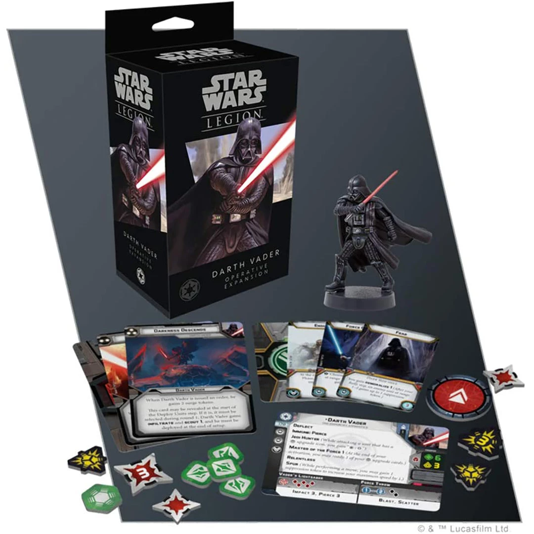 Fantasy Flight Games Star Wars: Legion - Darth Vader Operative Expansion 4 Fantasy Flight Games Star Wars: Legion - Darth Vader Operative Expansion