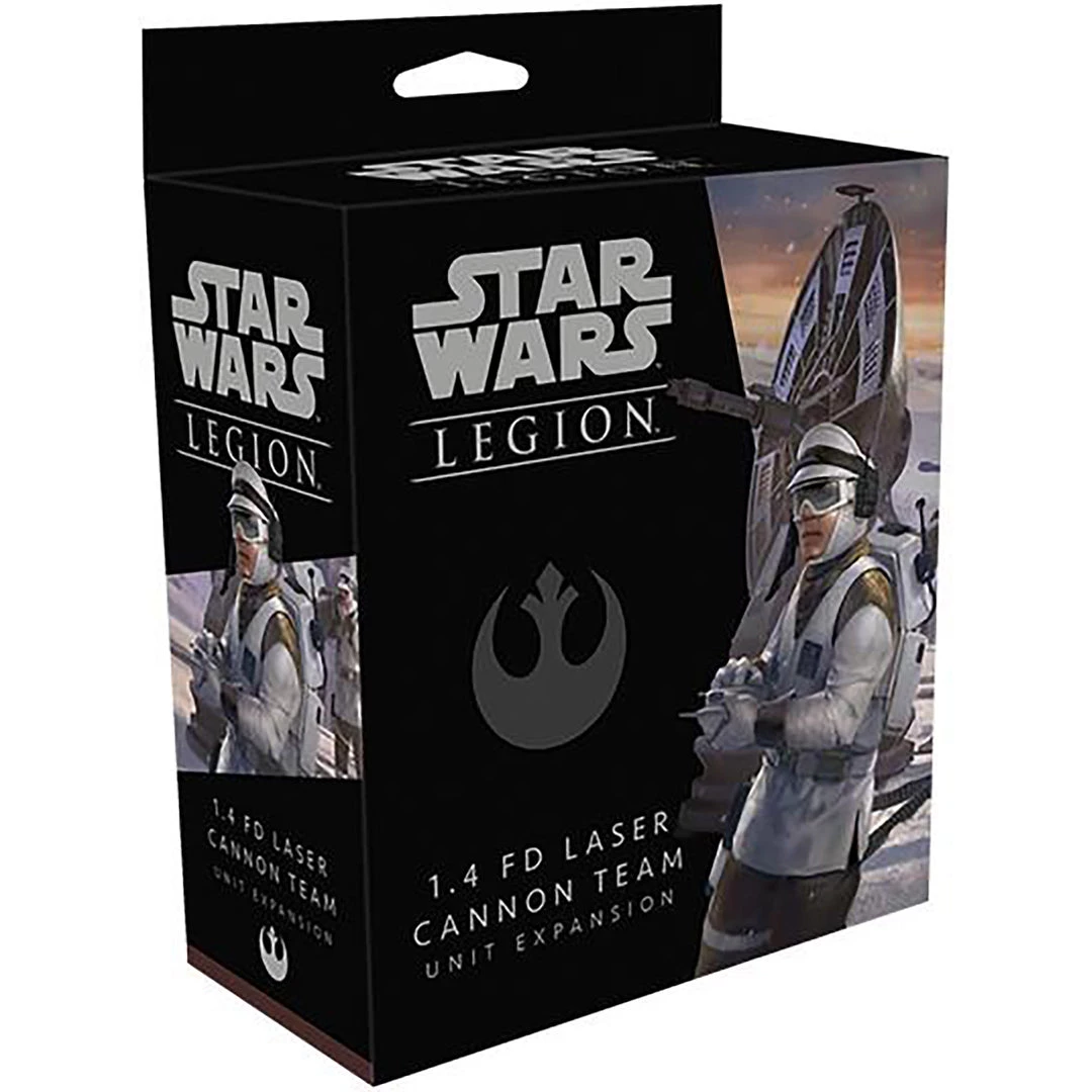 Fantasy Flight Games Miniatures Star Wars: Legion - 1.4 FD Laser Cannon Team Unit Expansion 3 Fantasy Flight Games Miniatures Star Wars: Legion - 1.4 FD Laser Cannon Team Unit Expansion