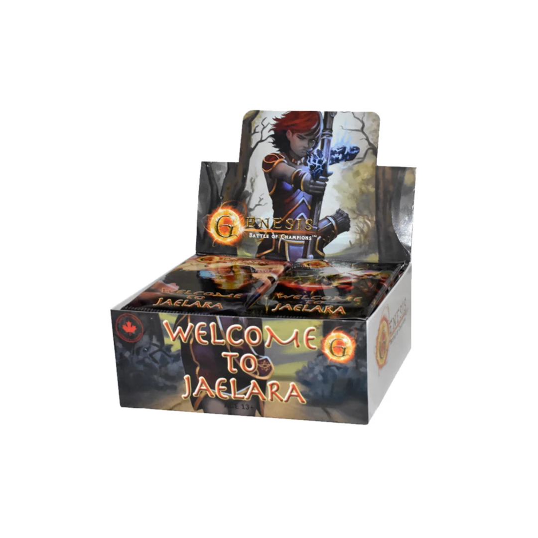 Haunted Castle Gaming TCGs Genesis: Battle Of Champions - Welcome To Jaelara Booster Box 3 Haunted Castle Gaming TCGs Genesis: Battle Of Champions - Welcome To Jaelara Booster Box