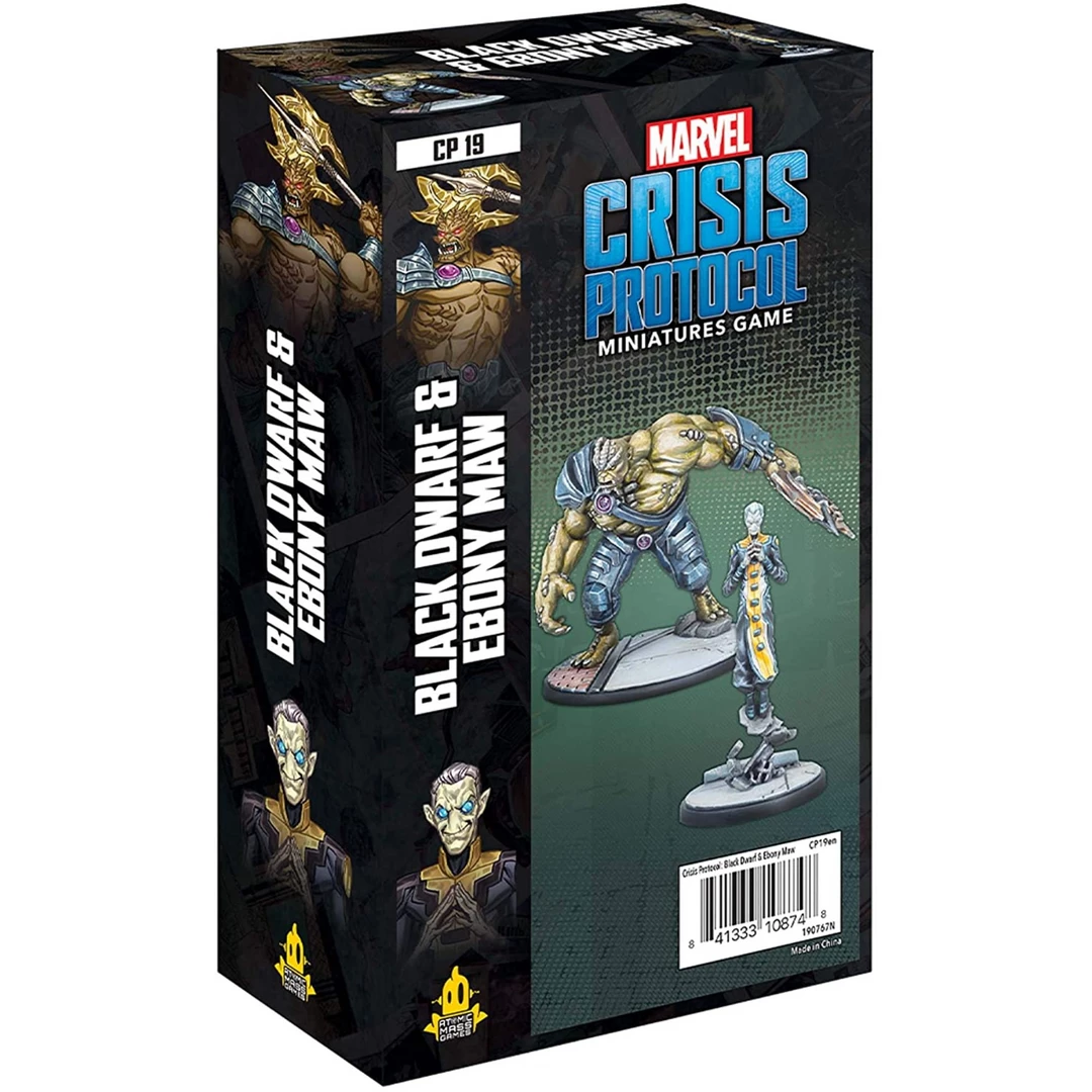 Atomic Mass Games Miniatures Marvel Crisis Protocol: Black Dwarf & Ebony Maw 3 Atomic Mass Games Miniatures Marvel Crisis Protocol: Black Dwarf & Ebony Maw