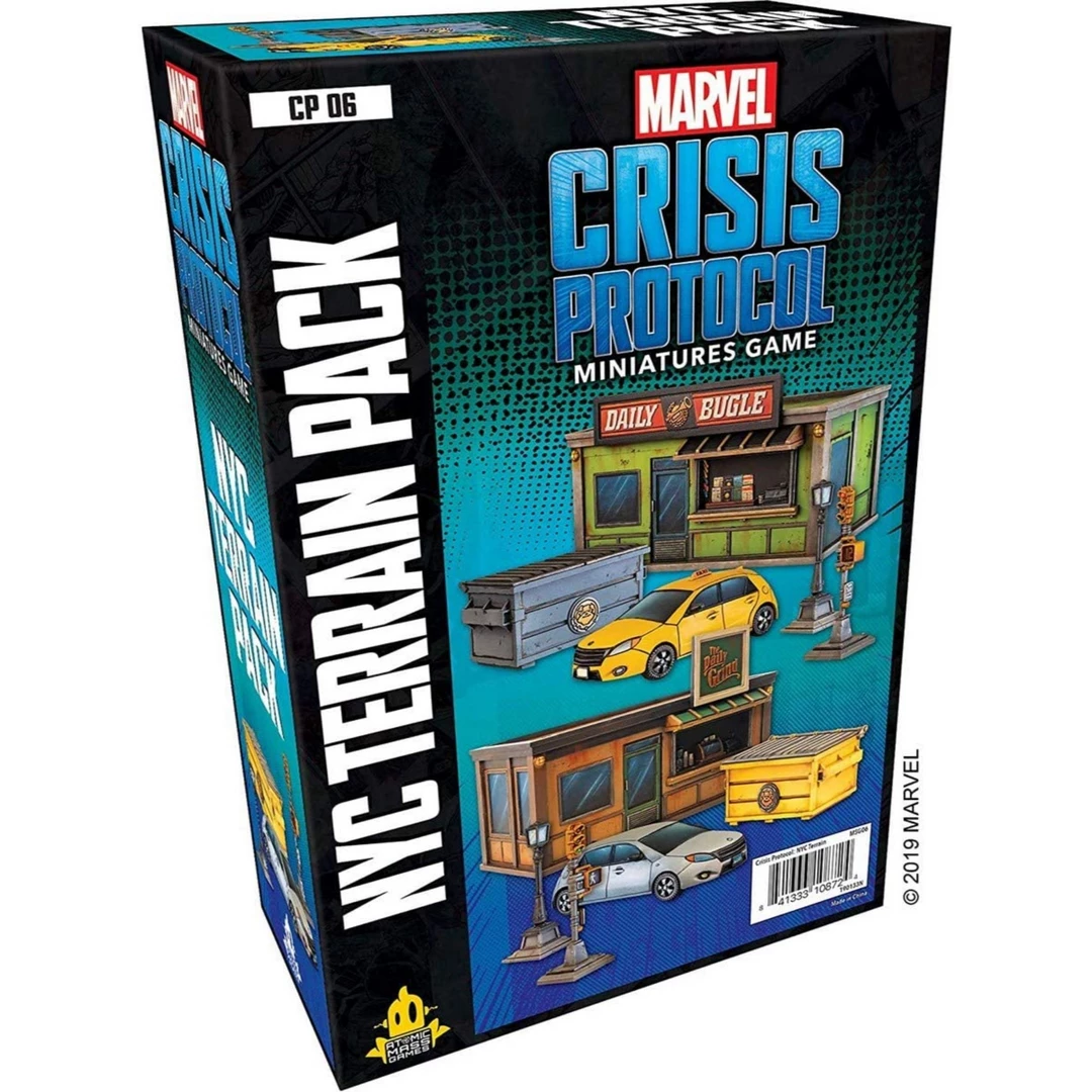 Atomic Mass Games Marvel Crisis Protocol: NYC Terrain Pack Miniatures 3 Atomic Mass Games Marvel Crisis Protocol: NYC Terrain Pack Miniatures