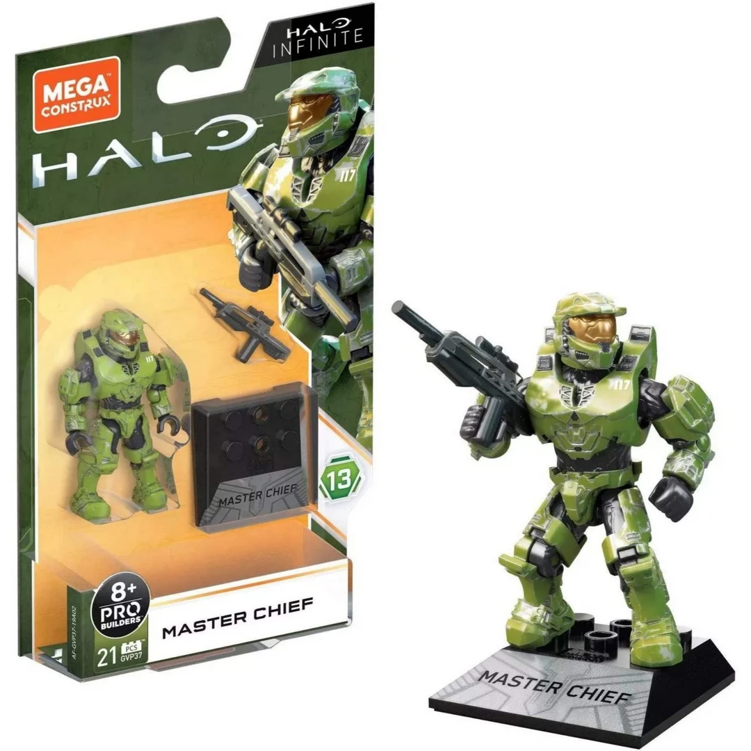 Mattel Games Toys & Figures Mega Construx: Halo Infinite Series 13 - Master Chief 4 Mattel Games Toys & Figures Mega Construx: Halo Infinite Series 13 - Master Chief