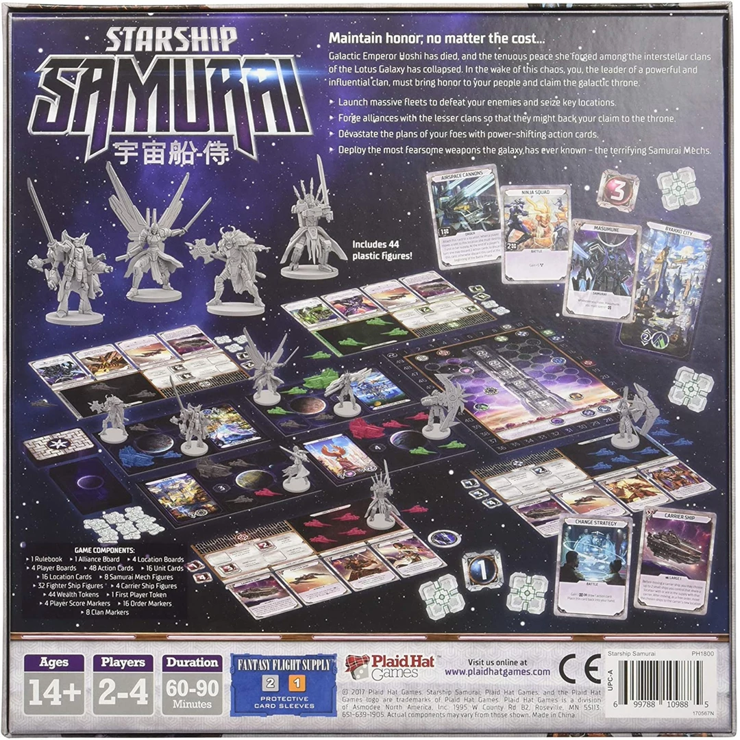 Plaid Hat Games Starship Samurai Board Games 4 Plaid Hat Games Starship Samurai Board Games