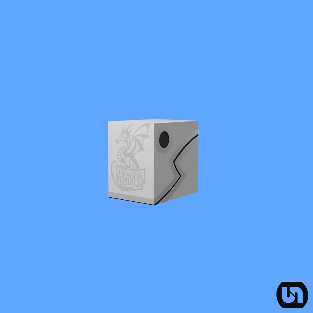 Arcane Tinman Dragon Shield: Double Shell 150+ Cards Deckbox - Ashen White/Black Supplies 3 Arcane Tinman Dragon Shield: Double Shell 150+ Cards Deckbox - Ashen White/Black Supplies