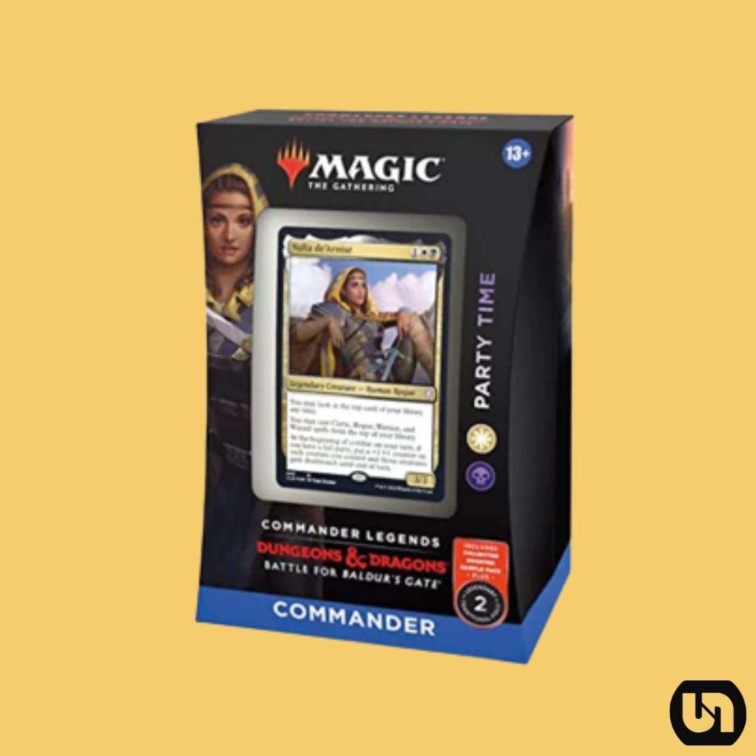 Wizards Of The Coast Magic The Gathering: Dungeons & Dragons - Commander Legends-Battle For Baldur's Gate Commander Deck - Party Time TCGs 3 Wizards Of The Coast Magic The Gathering: Dungeons & Dragons - Commander Legends-Battle For Baldur's Gate Commander Deck - Party Time TCGs