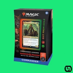 Wizards Of The Coast TCGs Magic The Gathering: Dungeons & Dragons - Commander Legends-Battle For Baldur's Gate Commander Deck - Exit From Exile