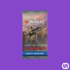 Wizards Of The Coast Magic The Gathering: Dungeons & Dragons - Commander Legends-Battle For Baldur's Gate Draft Booster Pack