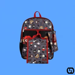 Bioworld Merch Harry Potter: 6 Piece Backpack Set - Chibi