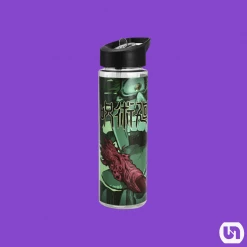 Bioworld Jujutsu Kaisen: 24oz. Single-Wall Plastic Water Bottle - Red Finger Merch