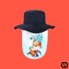 Bioworld Dragon Ball Z: Neck Drape Sun Hat - Goku Merch 2 Bioworld Dragon Ball Z: Neck Drape Sun Hat - Goku Merch