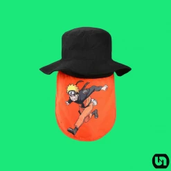 Bioworld Naruto: Neck Drape Sun Hat - Run