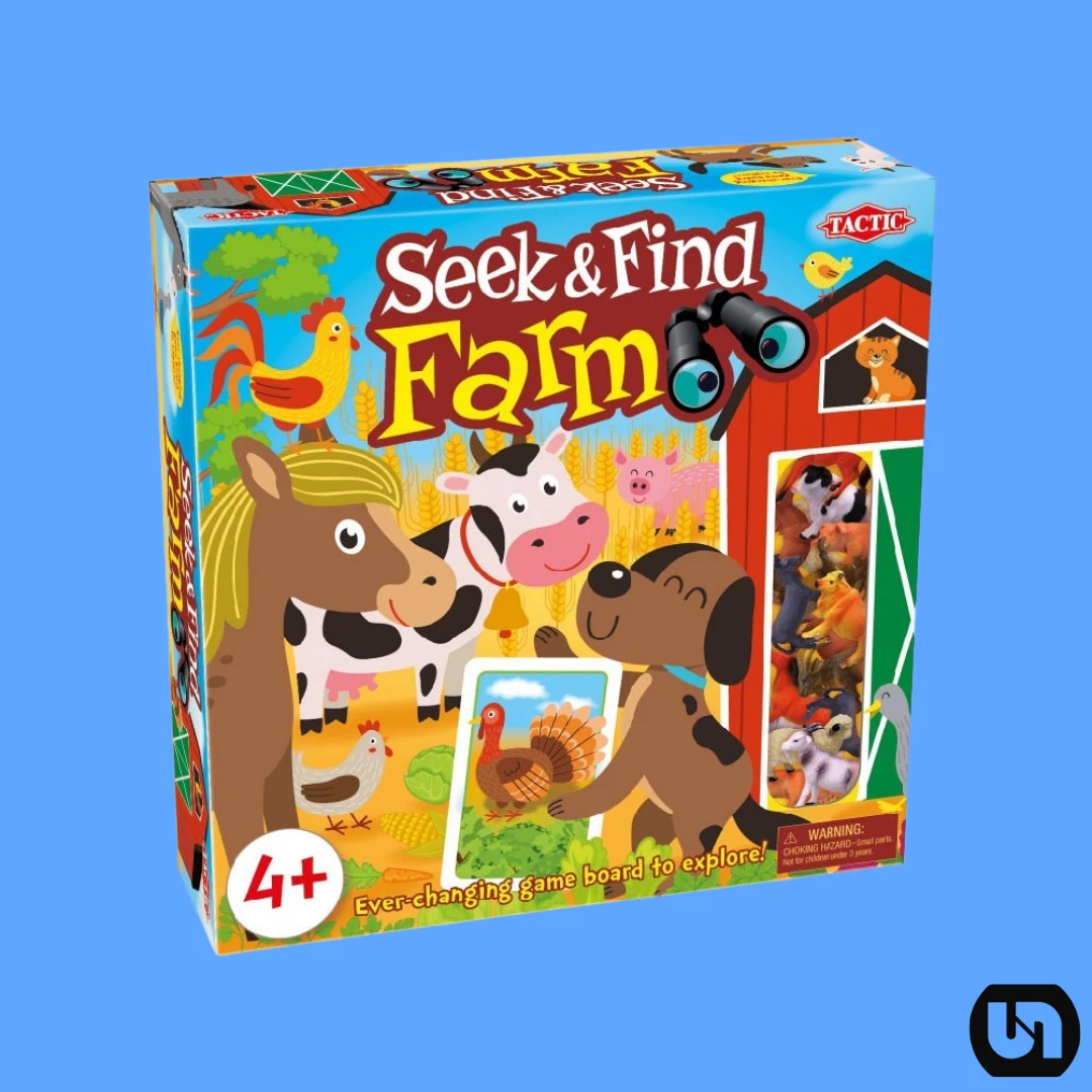 Tactic USA Seek & Find: Farm Board Games 3 Tactic USA Seek & Find: Farm Board Games