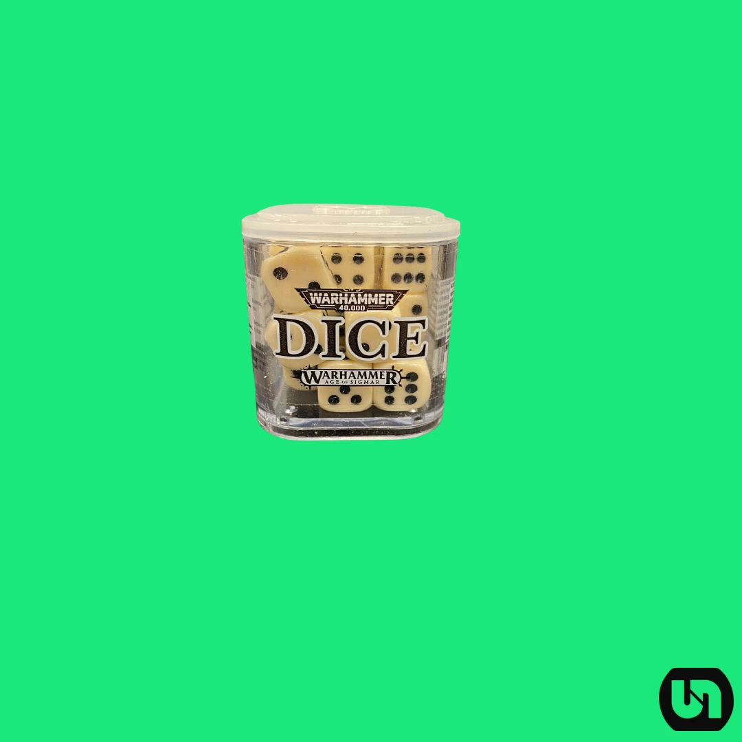 Games Workshop Warhammer: 40,000 - Dice Cube - Bone 3 Games Workshop Warhammer: 40,000 - Dice Cube - Bone
