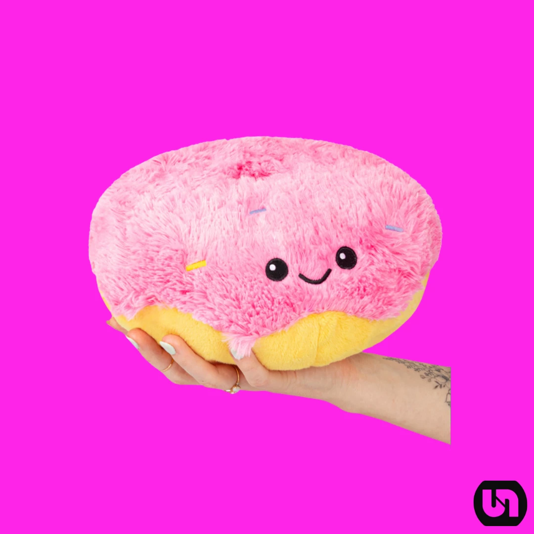 Squishable: Mini Squishable Pink Donut (7") 3 Squishable: Mini Squishable Pink Donut (7")