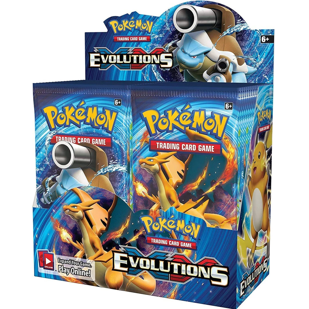 Pokemon TCG: XY-Evolutions Sealed Booster Box TCGs 3 Pokemon TCG: XY-Evolutions Sealed Booster Box TCGs
