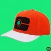 Bioworld Pokemon: Ash Ketchum Journeys Embroidered Pre-Curved Snapback Merch