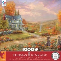 CEACO Company Puzzle: Thomas Kinkade - Autumn At Apple Hill 1000pc Toys & Figures