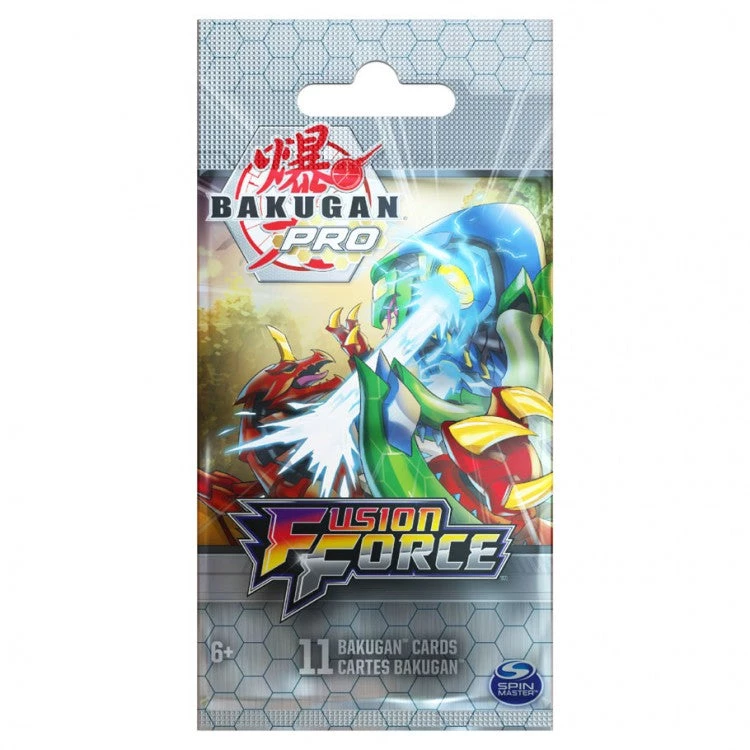 Spin Master Bakugan Pro TCG: Fusion Force Booster Pack TCGs 3 Spin Master Bakugan Pro TCG: Fusion Force Booster Pack TCGs