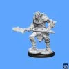 Wizkids Dungeons & Dragons: Nolzur's Marvelous Miniatures Wave 15 - Bugbear Barbarian Male & Bugbear Rogue Female