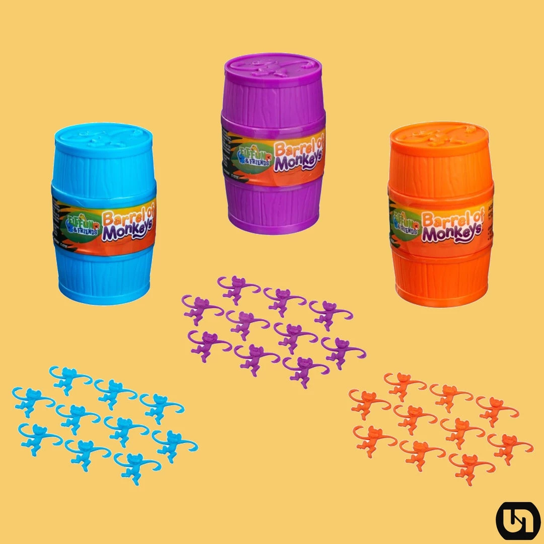 Hasbro Gaming Barrel Of Monkeys Board Games 3 Hasbro Gaming Barrel Of Monkeys Board Games