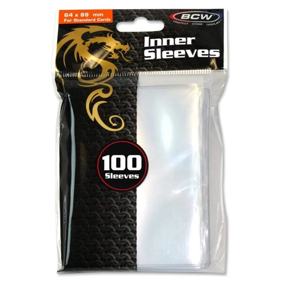 BCW: Inner Card Sleeves 100ct Supplies 3 BCW: Inner Card Sleeves 100ct Supplies