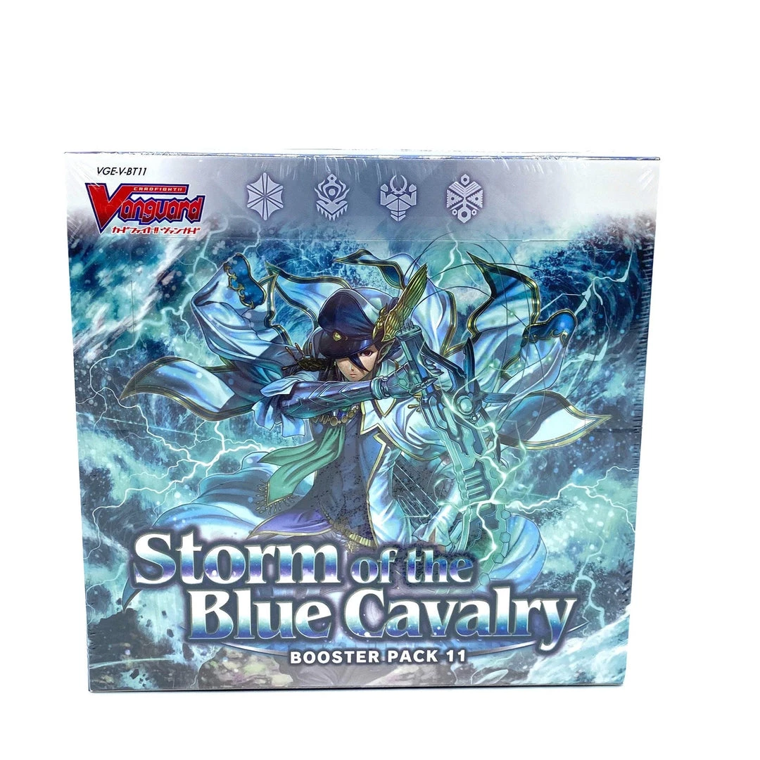BushiRoad Cardfight Vanguard: Storm Of The Blue Cavalry Booster Box TCGs 3 BushiRoad Cardfight Vanguard: Storm Of The Blue Cavalry Booster Box TCGs