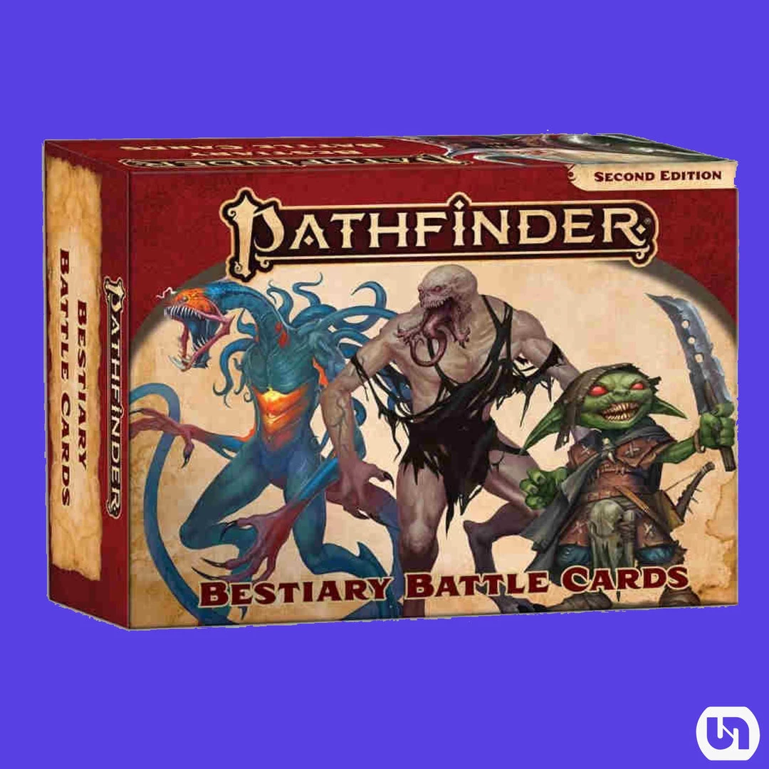 Paizo Publishing Pathfinder RPG: Bestiary Battle Cards 2nd Edition RPGs 3 Paizo Publishing Pathfinder RPG: Bestiary Battle Cards 2nd Edition RPGs