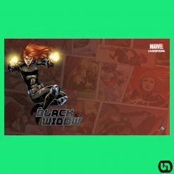 Fantasy Flight Games Marvel Champions: Black Widow Game Mat Marvel Champions Card Game