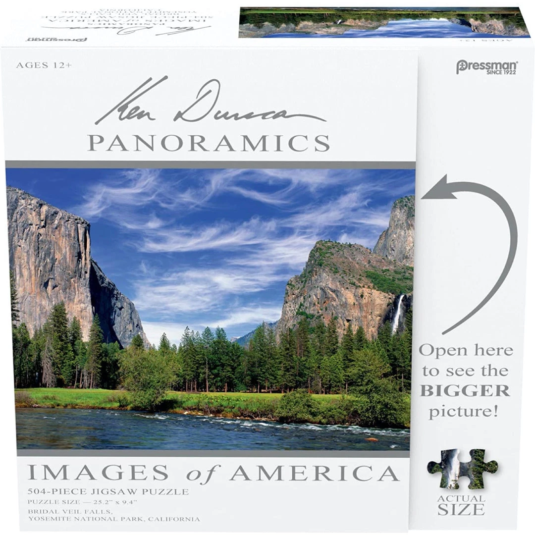 Pressman Toy Toys & Figures Ken Duncan Panoramics: Bridal Veil Falls 504pc Puzzle 3 Pressman Toy Toys & Figures Ken Duncan Panoramics: Bridal Veil Falls 504pc Puzzle
